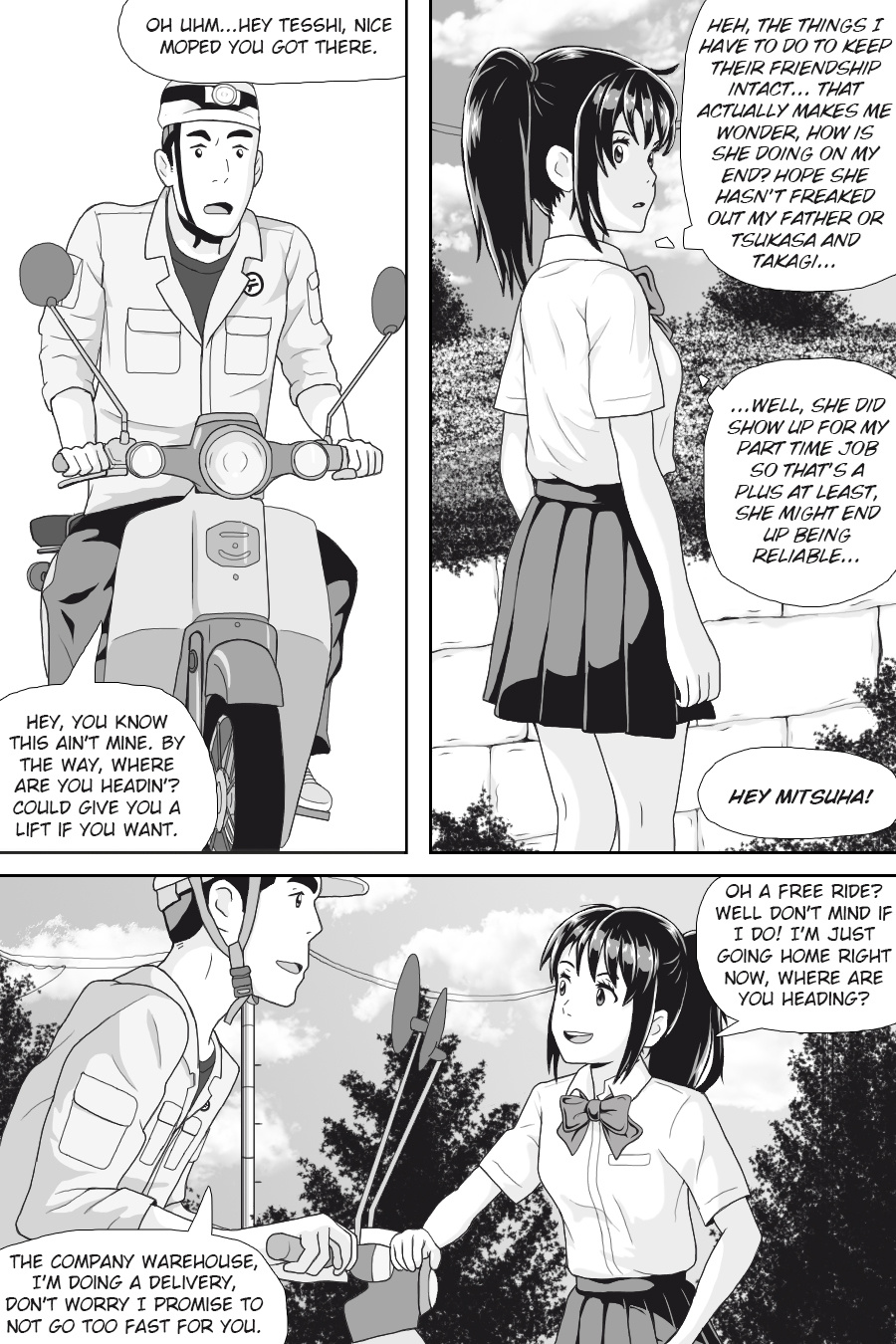Kimi No Na Wa - Thoughts & Dreams (Doujinshi) Chapter 3 #23