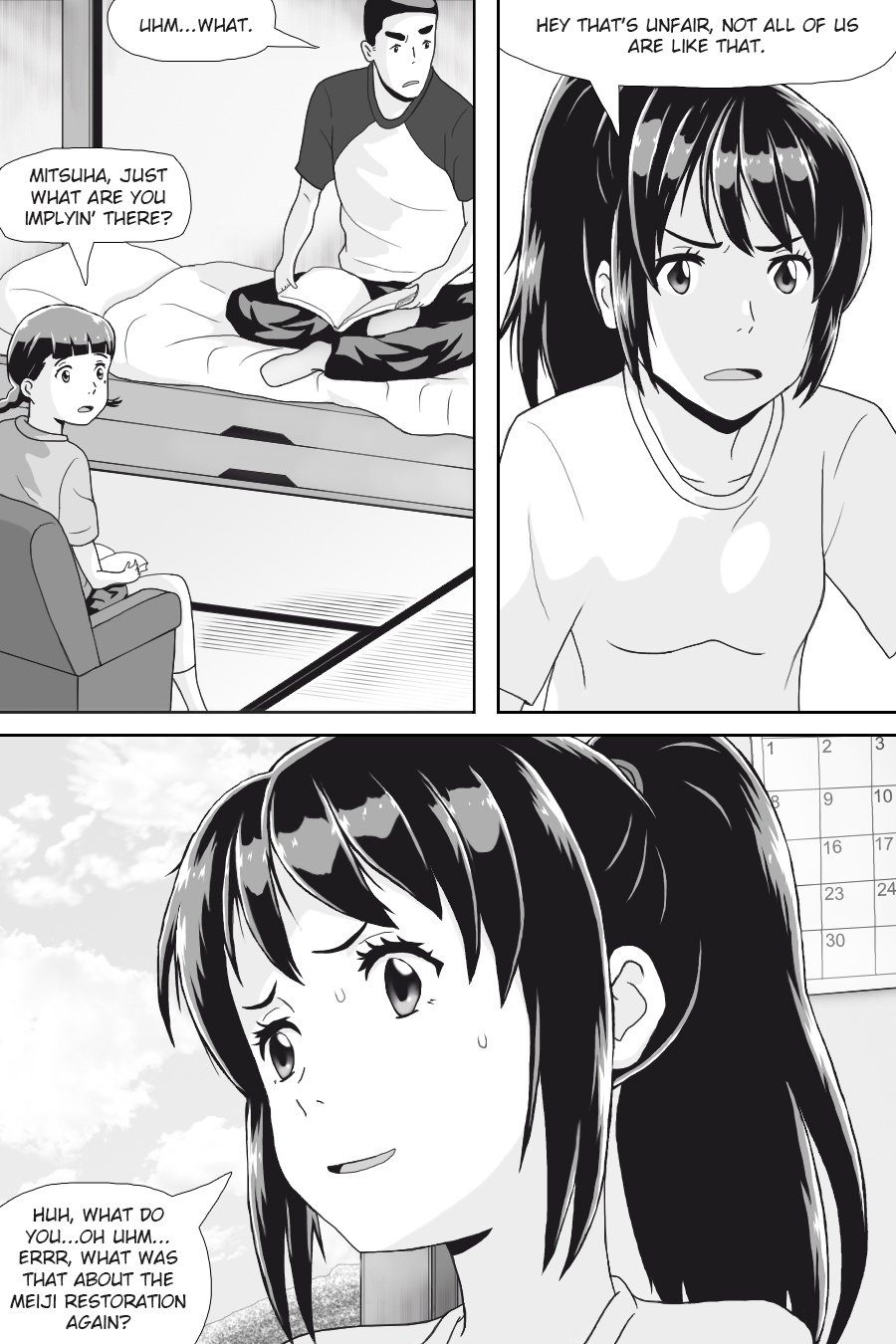 Kimi No Na Wa - Thoughts & Dreams (Doujinshi) Chapter 3 #35