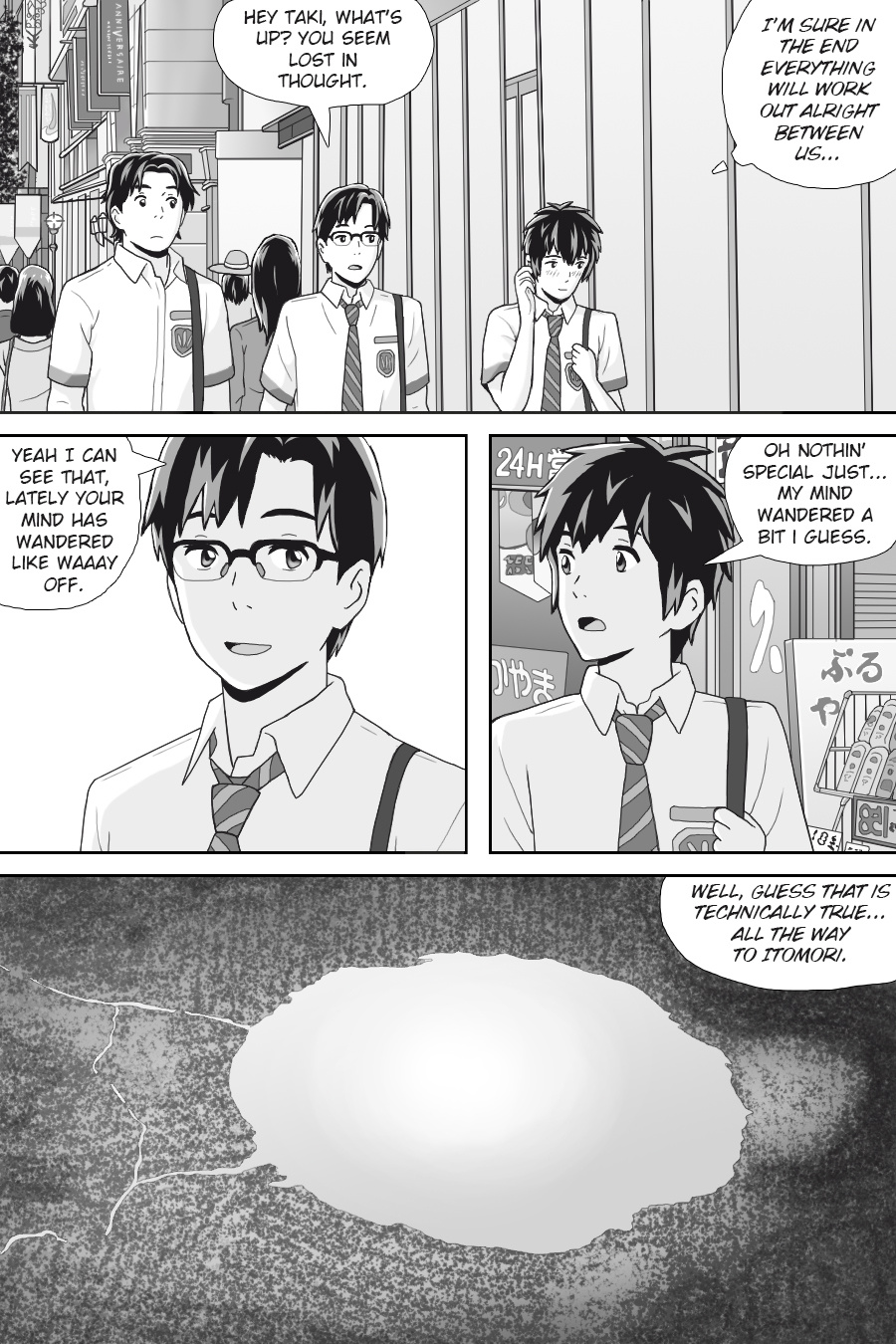 Kimi No Na Wa - Thoughts & Dreams (Doujinshi) Chapter 3 #43