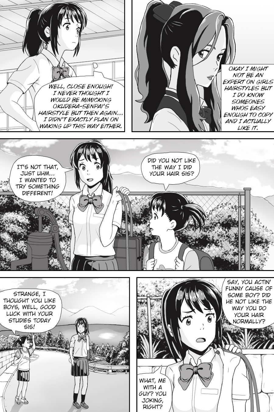Kimi No Na Wa - Thoughts & Dreams (Doujinshi) Chapter 2 #8