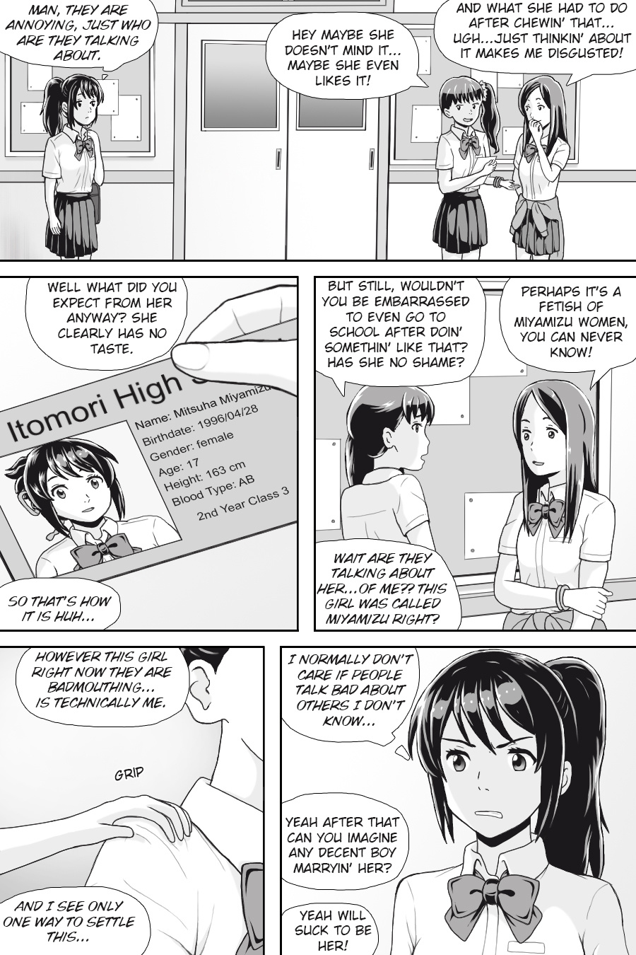 Kimi No Na Wa - Thoughts & Dreams (Doujinshi) Chapter 2 #13
