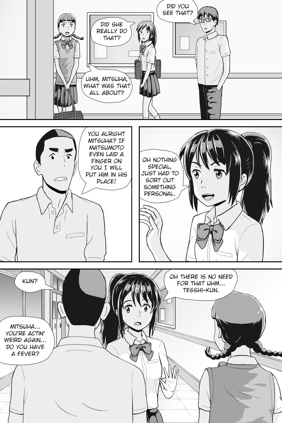 Kimi No Na Wa - Thoughts & Dreams (Doujinshi) Chapter 2 #16