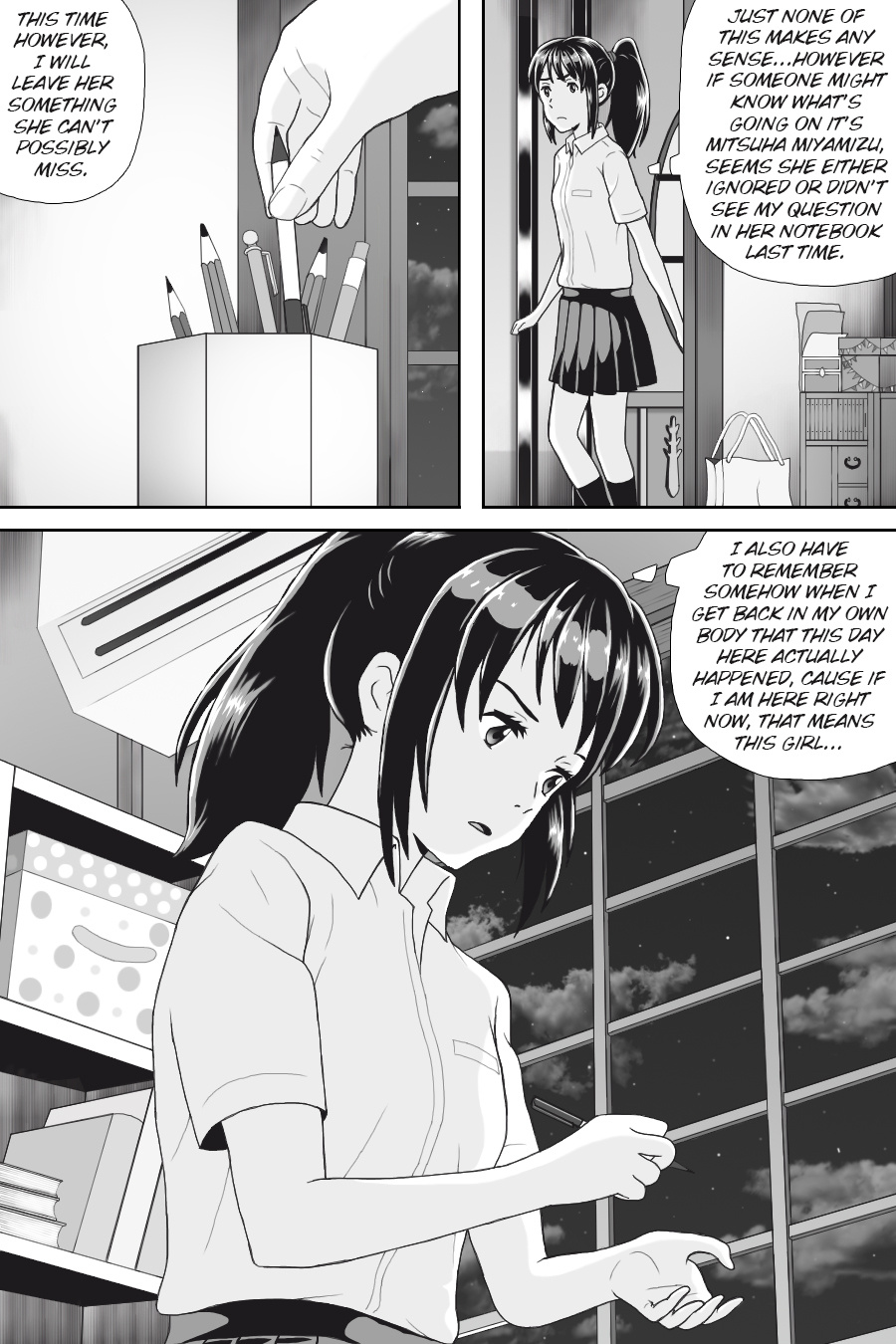 Kimi No Na Wa - Thoughts & Dreams (Doujinshi) Chapter 2 #40