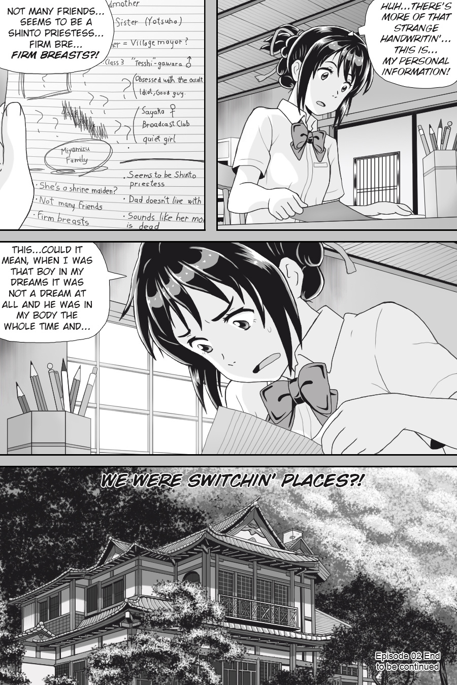 Kimi No Na Wa - Thoughts & Dreams (Doujinshi) Chapter 2 #44