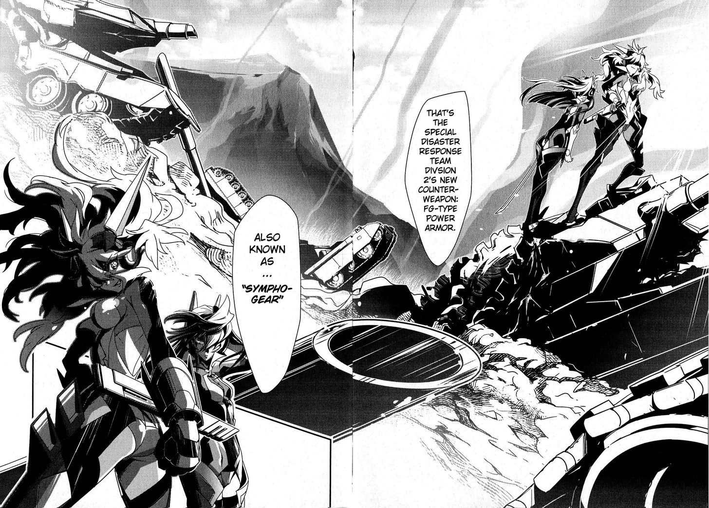 Senki Zesshou Symphogear Chapter 1 #9