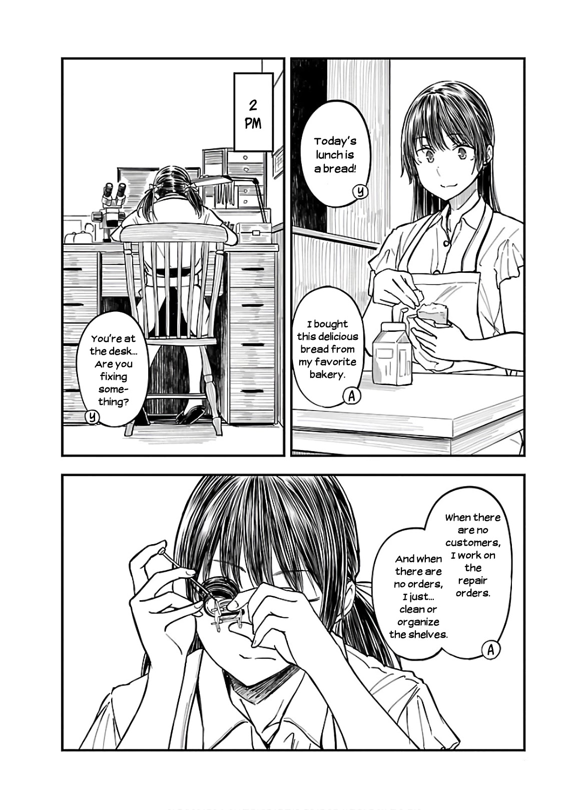 Kanmuri-San's Watch Workshop Chapter 6 #28