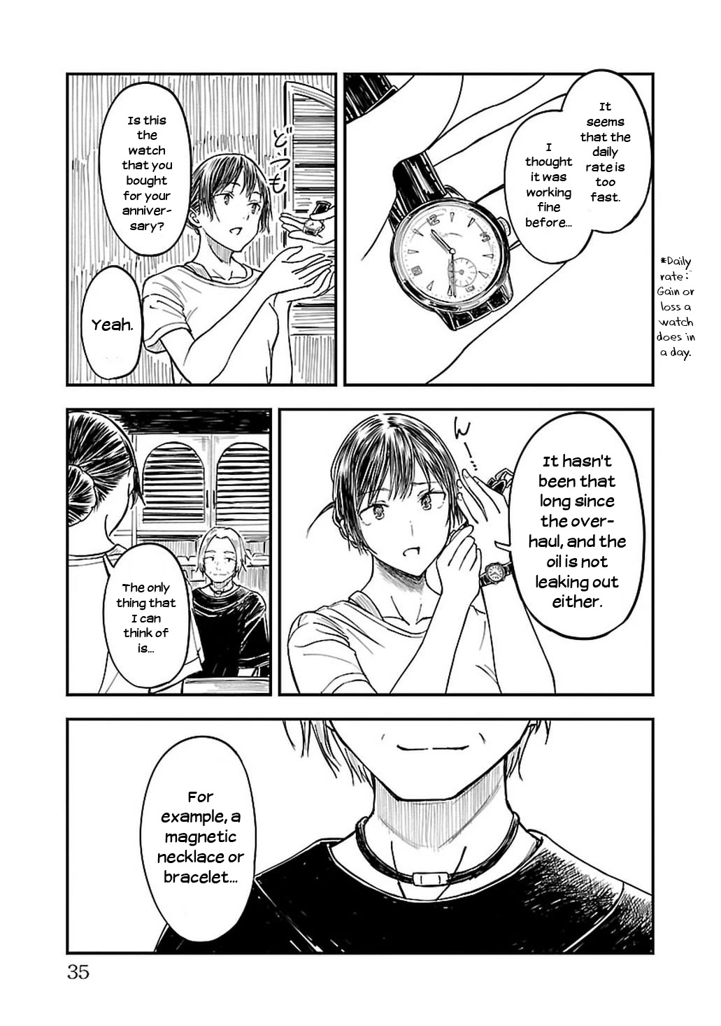 Kanmuri-San's Watch Workshop Chapter 8 #11