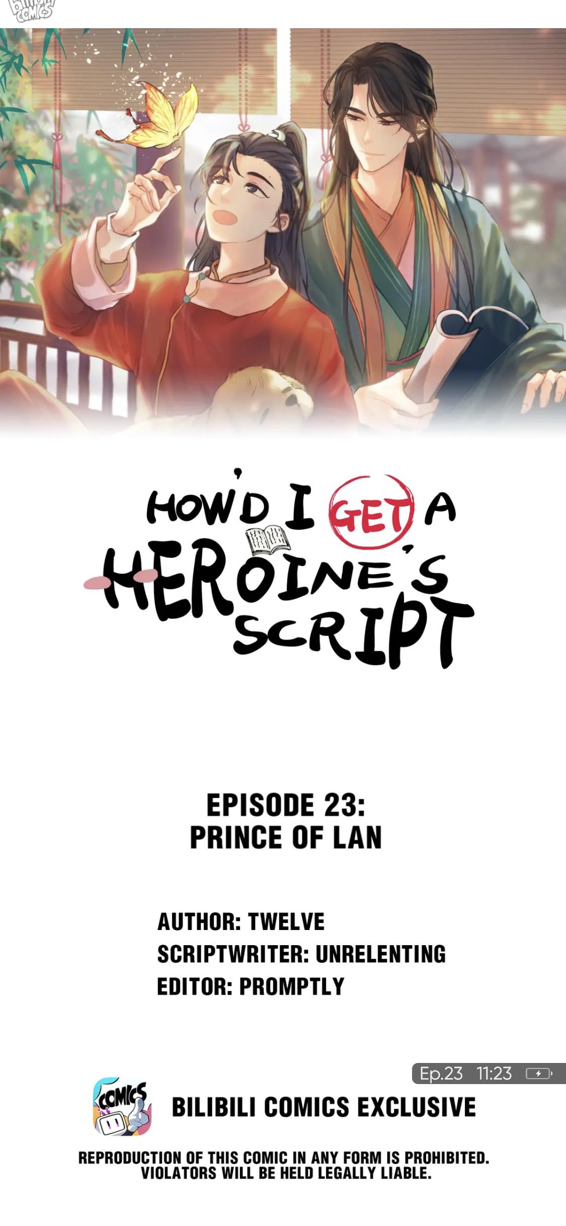 Get The Heroine’S Script Chapter 23 #2