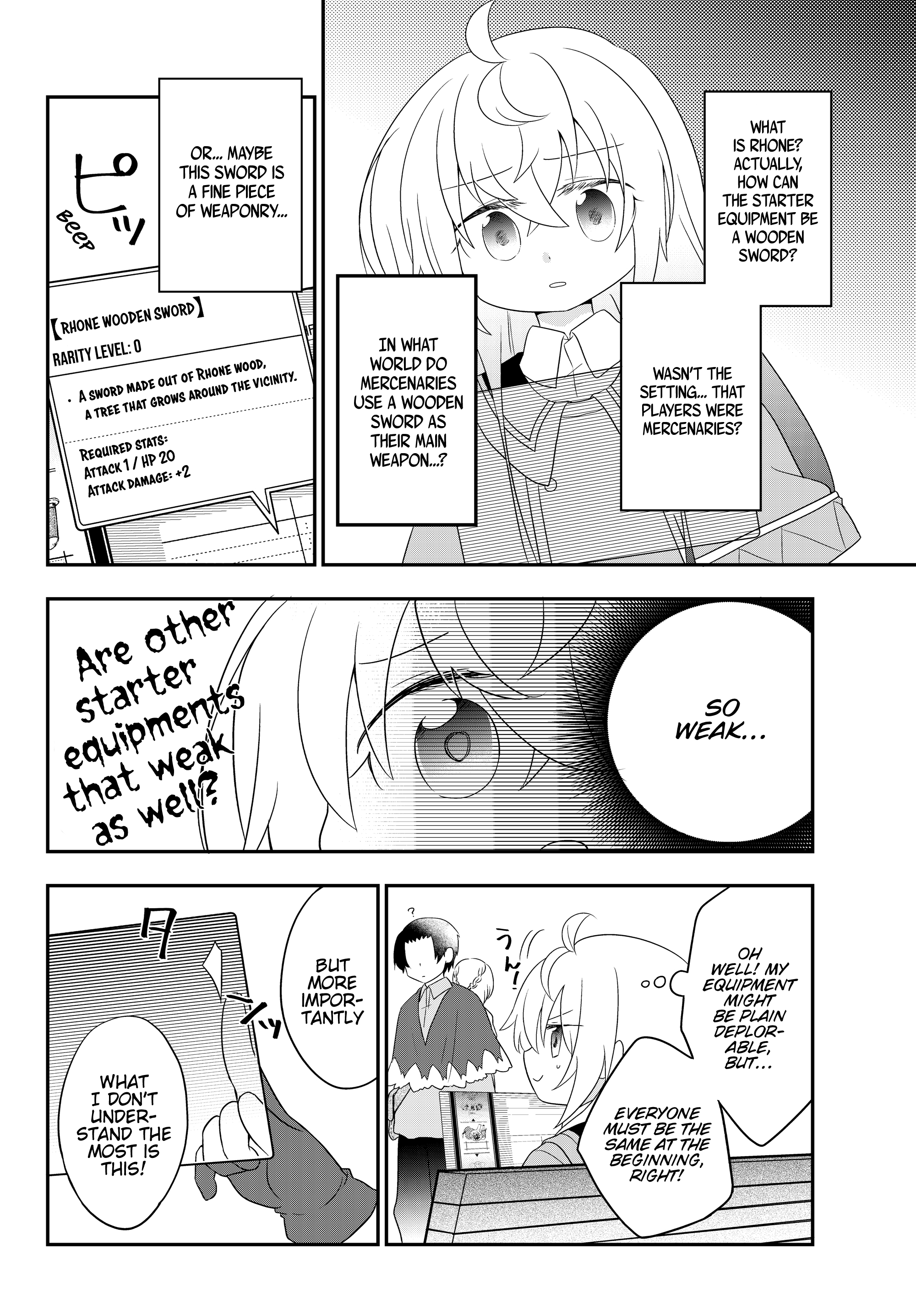 Bishoujo Ni Natta Kedo, Netoge Haijin Yattemasu Chapter 3.1 #9