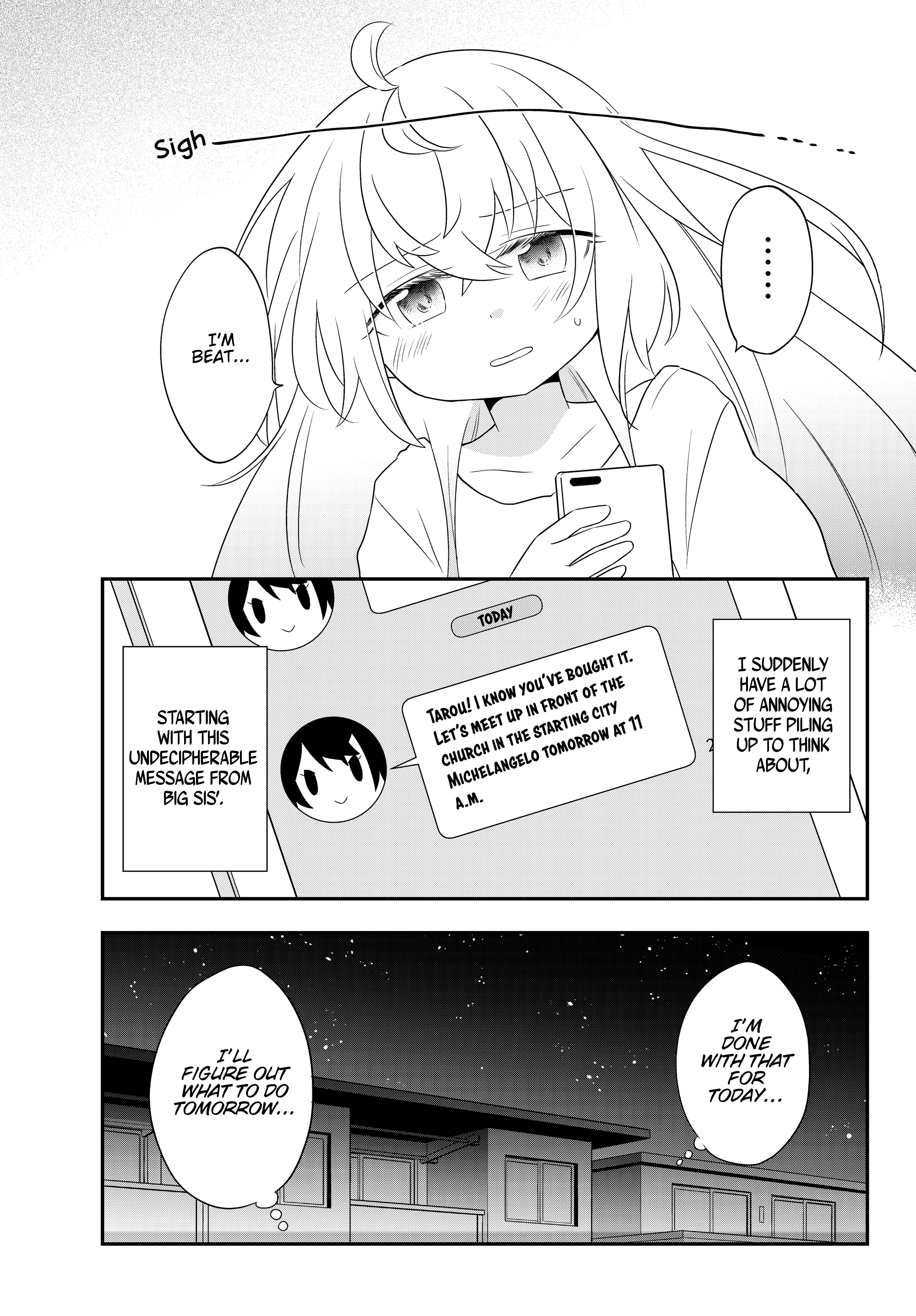 Bishoujo Ni Natta Kedo, Netoge Haijin Yattemasu Chapter 2.1 #6