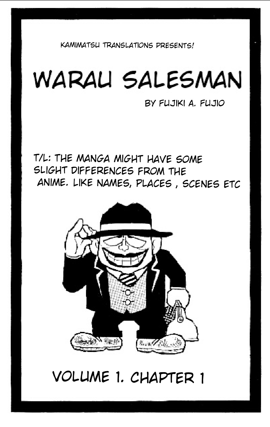 Warau Salesman Chapter 1 #1