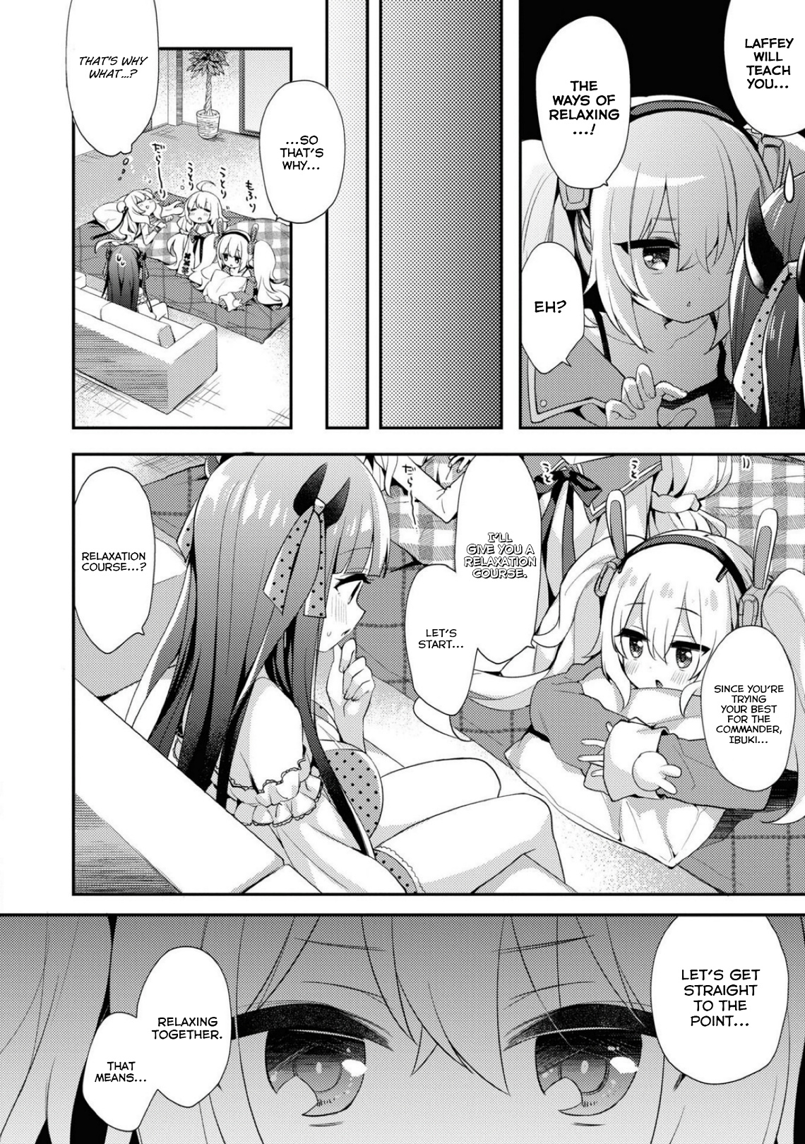 Azur Lane Comic Anthology Breaking!! Chapter 97 #4