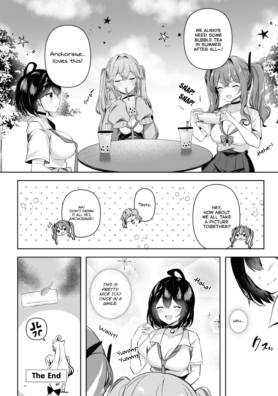 Azur Lane Comic Anthology Breaking!! Chapter 84 #8