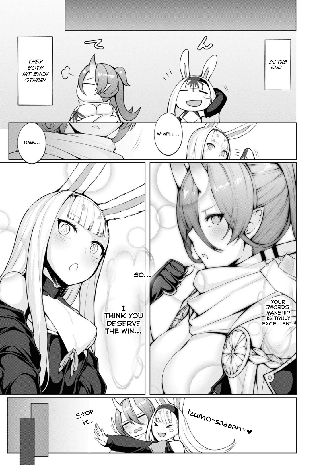 Azur Lane Comic Anthology Breaking!! Chapter 74 #10