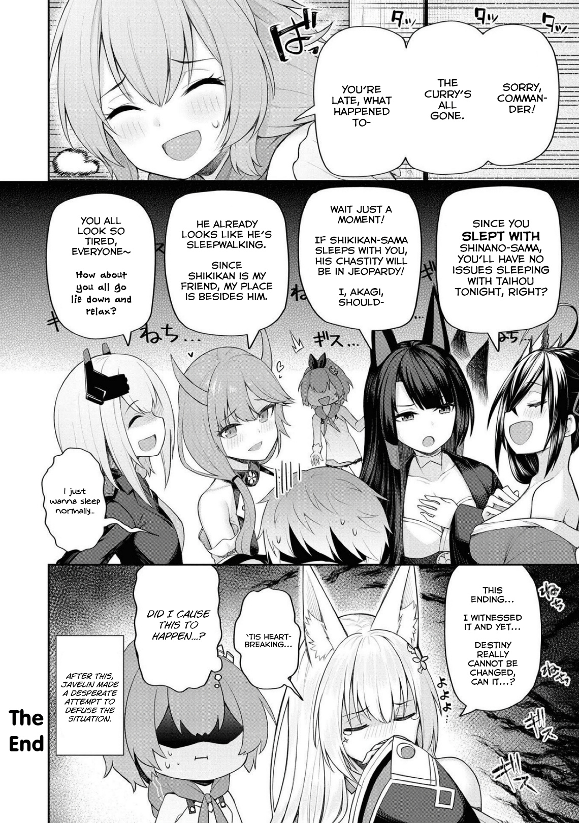 Azur Lane Comic Anthology Breaking!! Chapter 57 #10