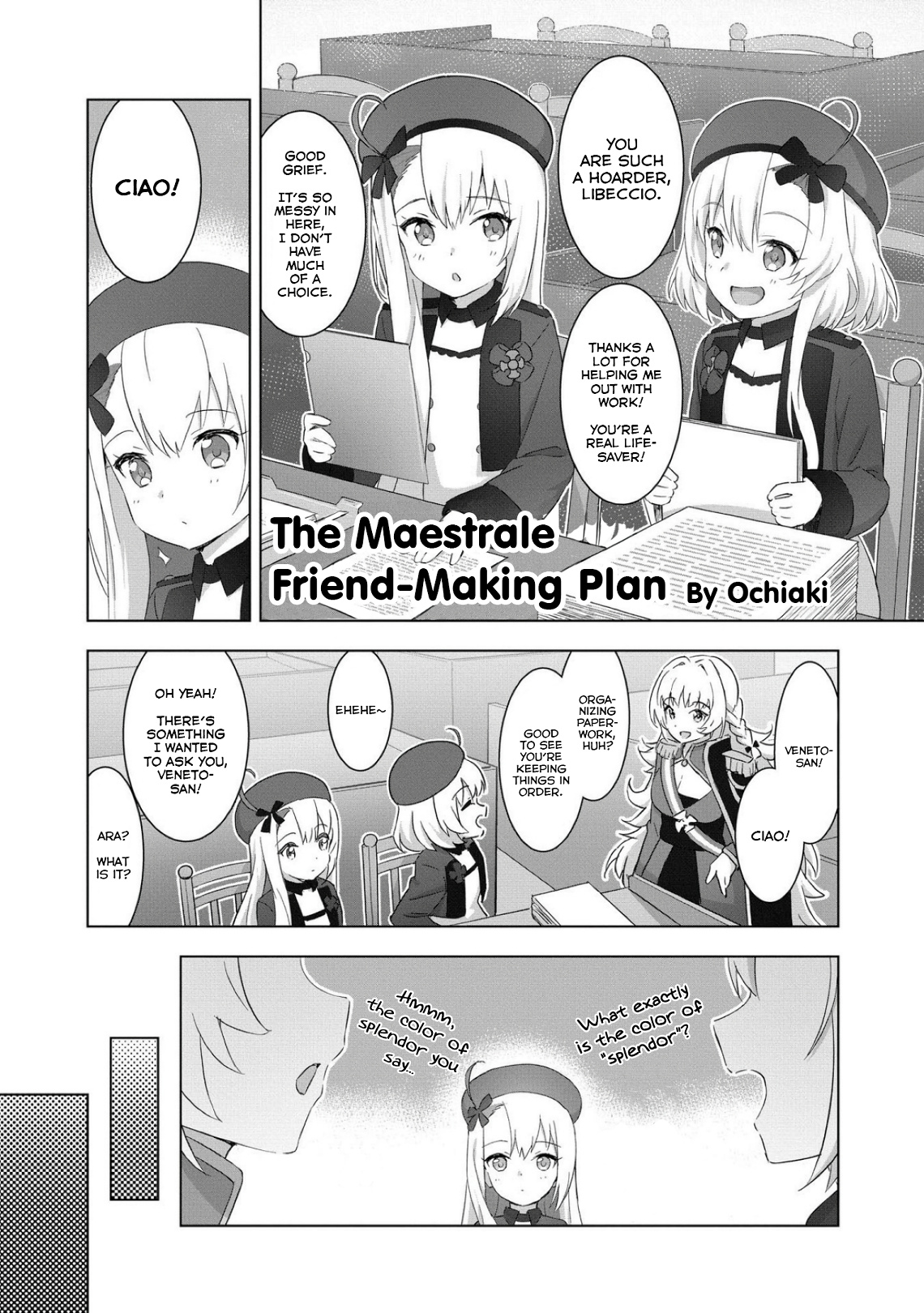 Azur Lane Comic Anthology Breaking!! Chapter 55 #1