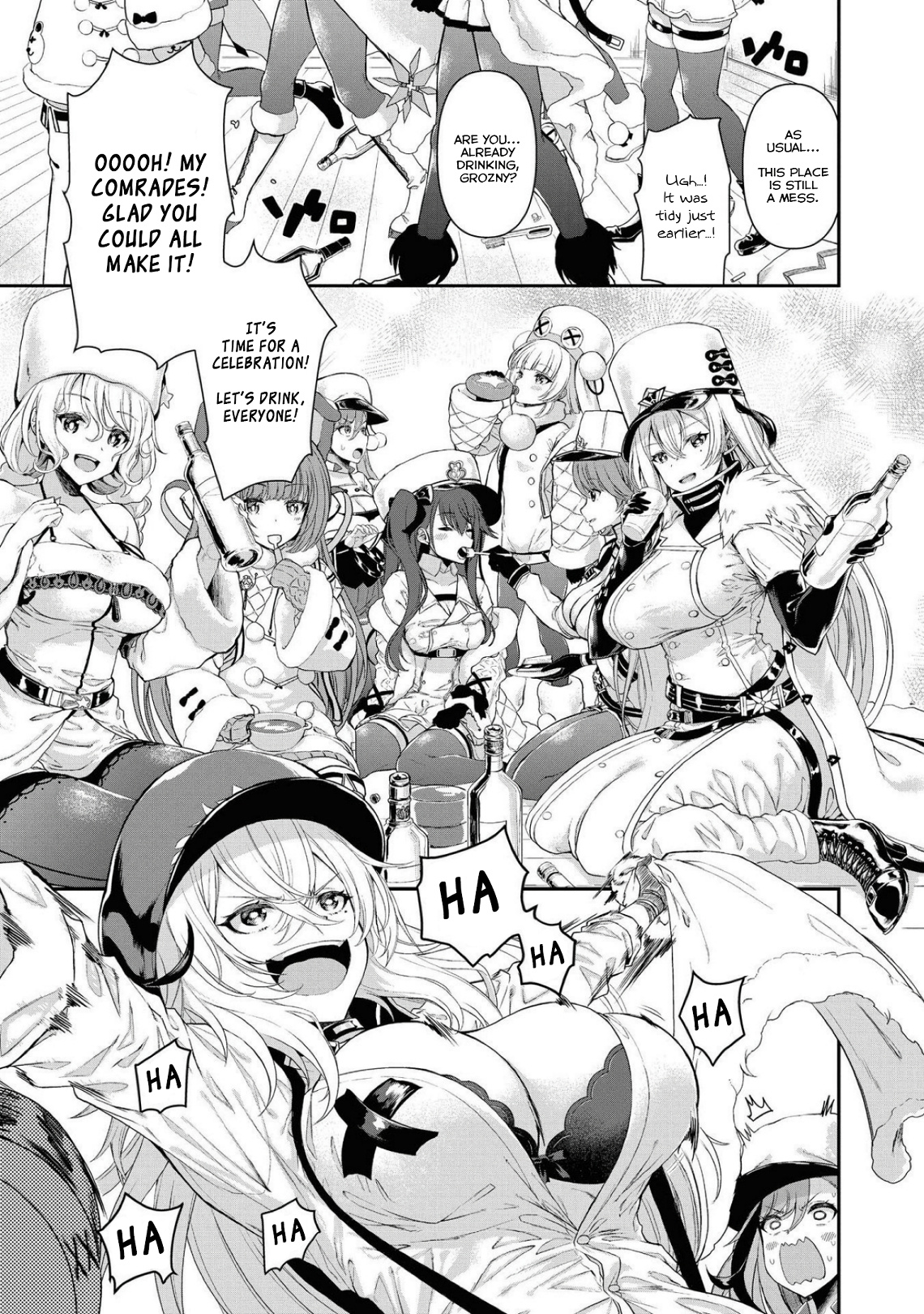 Azur Lane Comic Anthology Breaking!! Chapter 11 #7