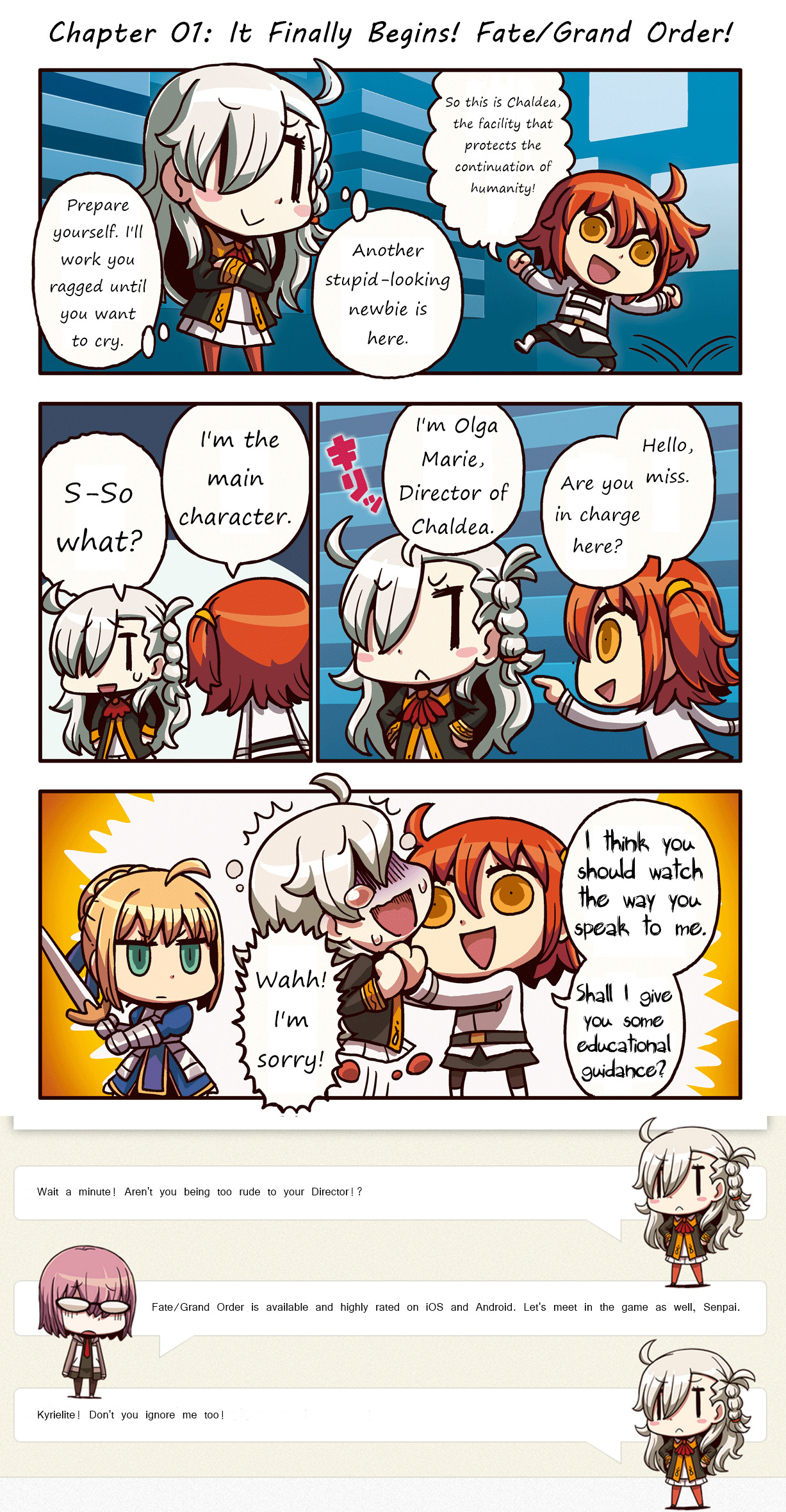 Manga De Wakaru! Fate/grand Order Chapter 1 #1