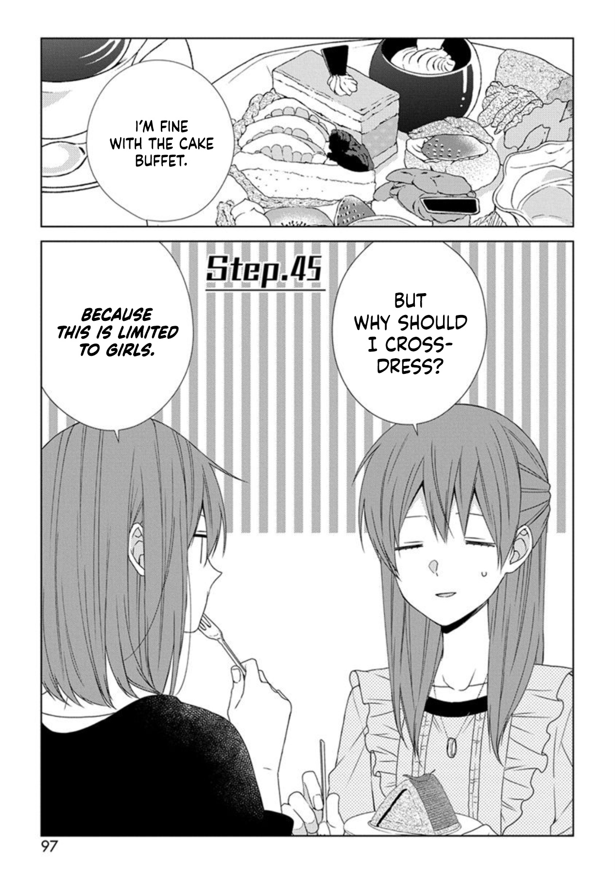 I'll Start Being A Feminine Boy Chapter 45 #1