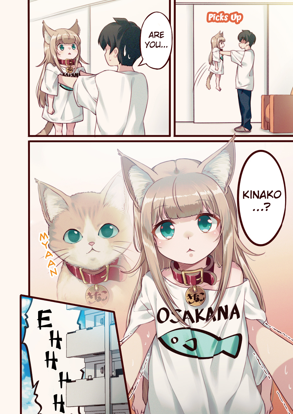 My Cat Is A Kawaii Girl Chapter 1 #8