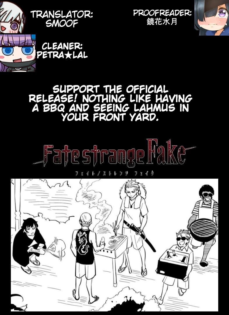 Fate/strange Fake Chapter 12.7 #1