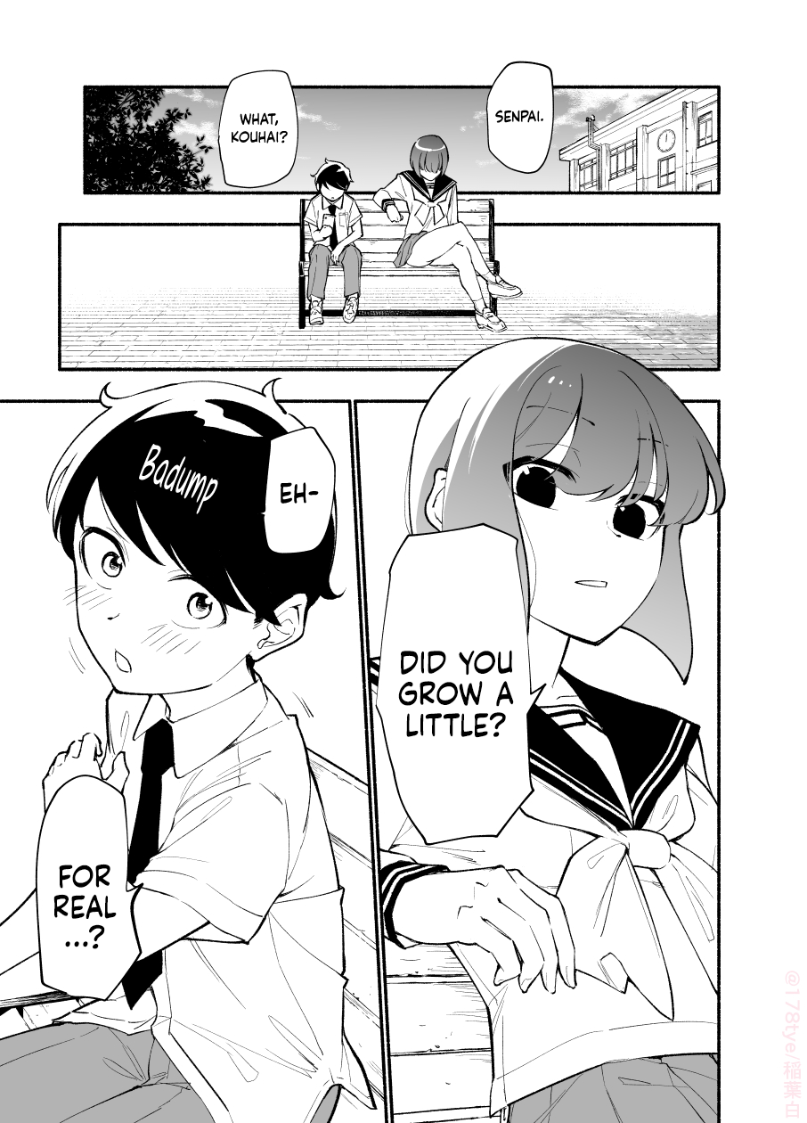 Until The Tall Kouhai (♀) And The Short Senpai (♂) Relationship Develops Into Romance Chapter 23 #1