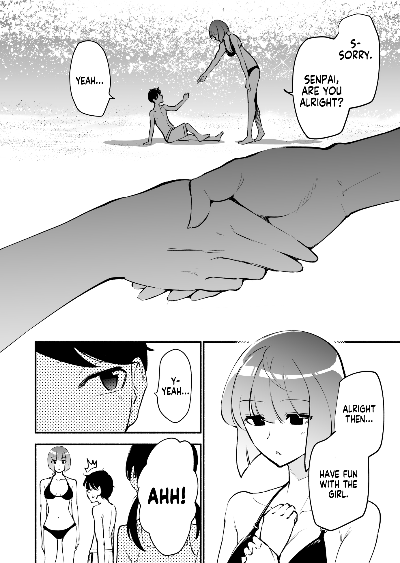 Until The Tall Kouhai (♀) And The Short Senpai (♂) Relationship Develops Into Romance Chapter 14 #6