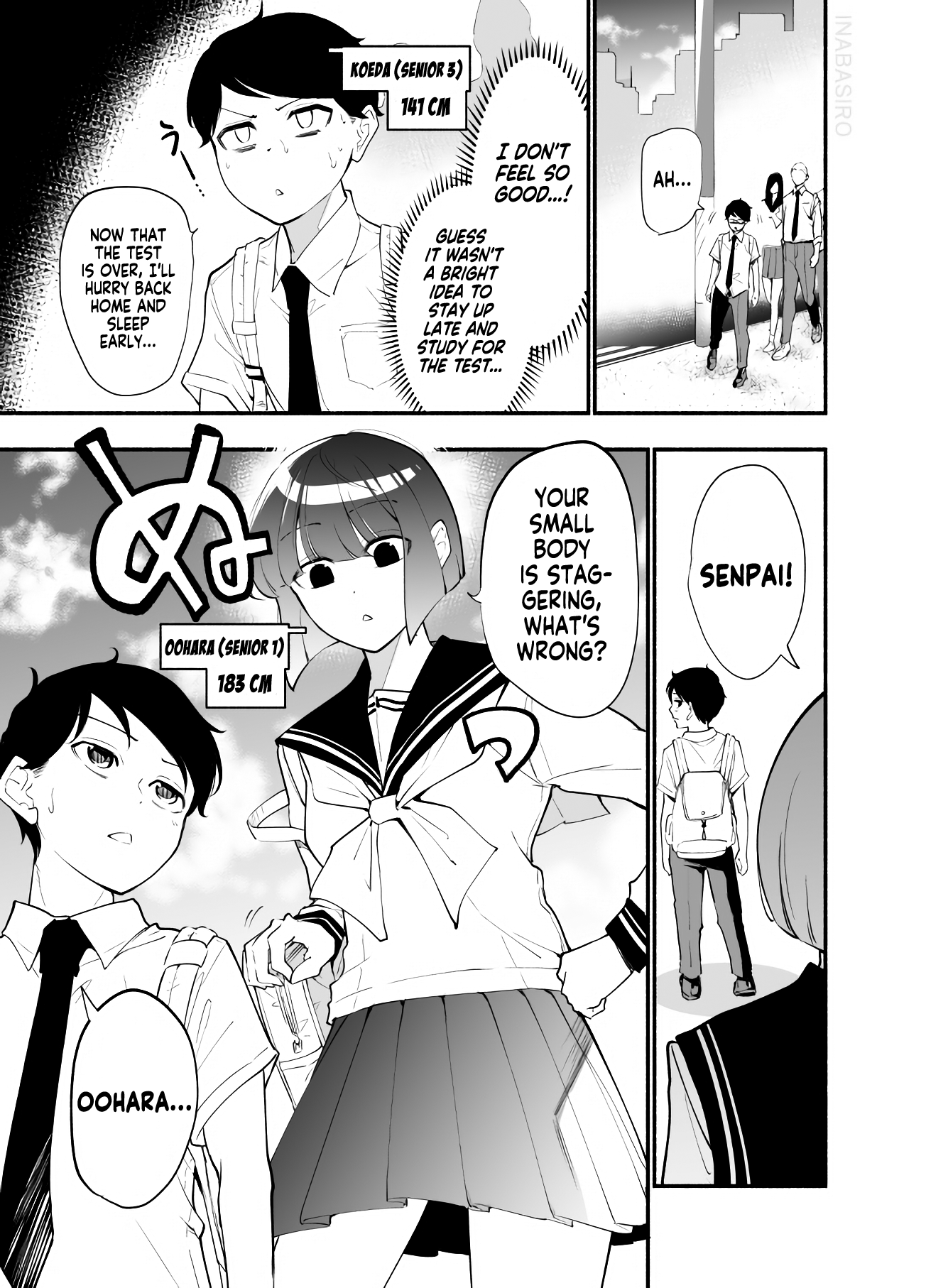 Until The Tall Kouhai (♀) And The Short Senpai (♂) Relationship Develops Into Romance Chapter 11 #1