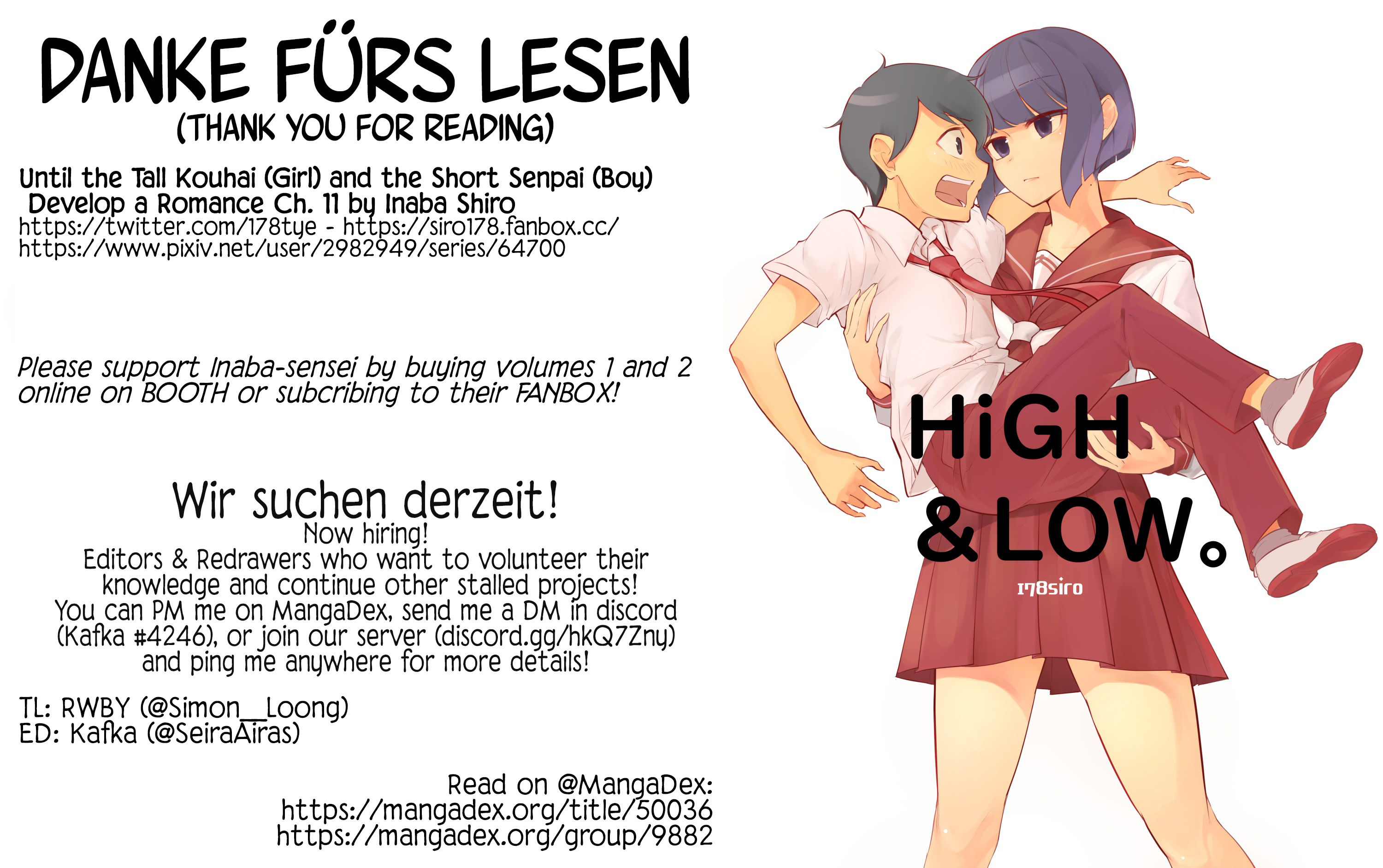 Until The Tall Kouhai (♀) And The Short Senpai (♂) Relationship Develops Into Romance Chapter 11 #9