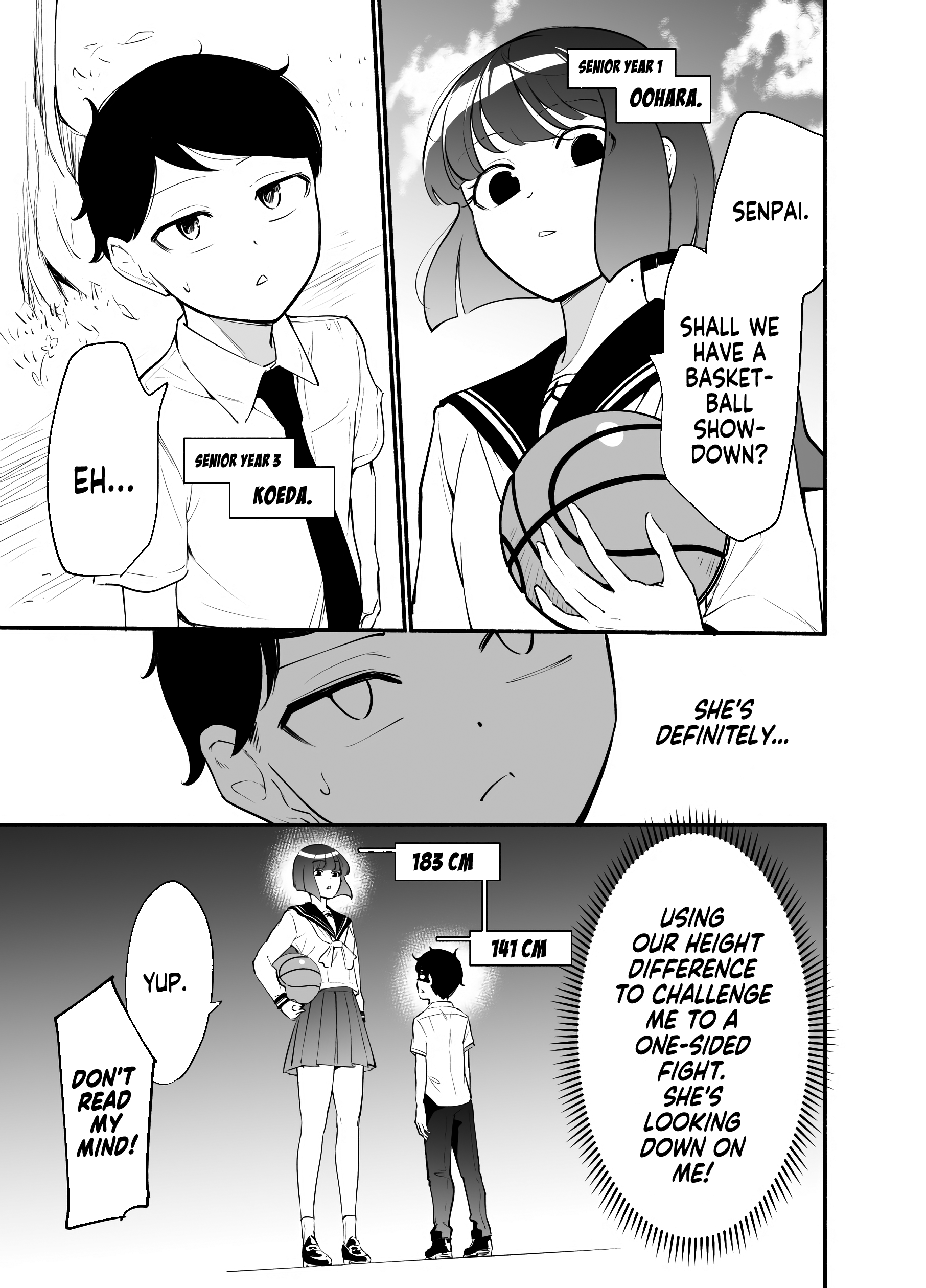 Until The Tall Kouhai (♀) And The Short Senpai (♂) Relationship Develops Into Romance Chapter 7 #1