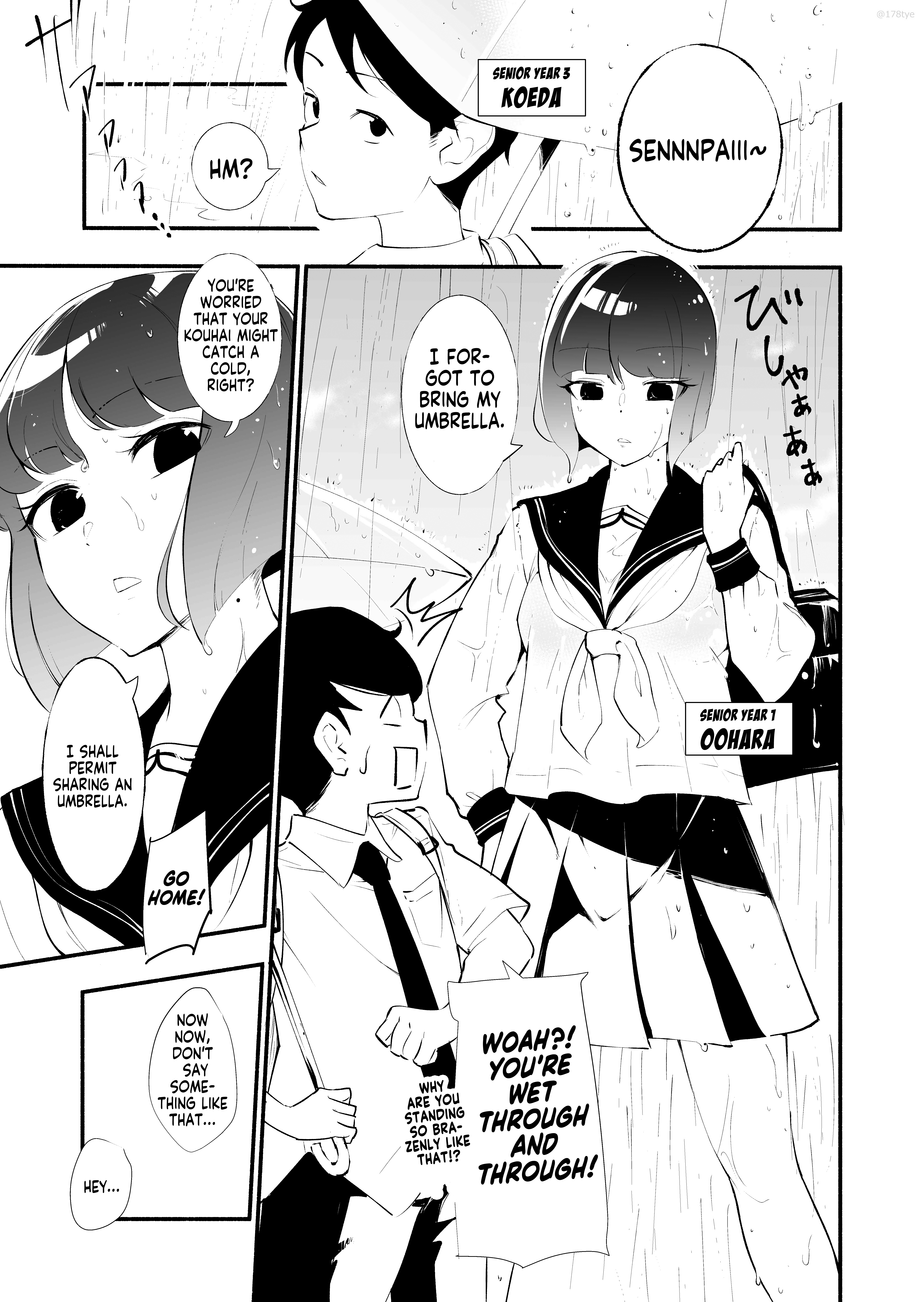 Until The Tall Kouhai (♀) And The Short Senpai (♂) Relationship Develops Into Romance Chapter 4 #1