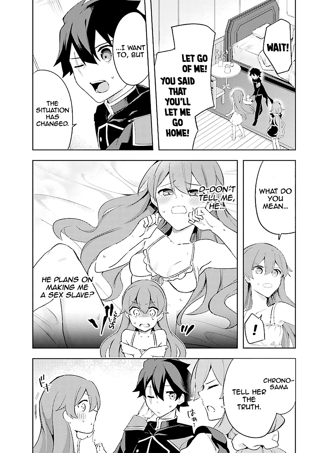 Kuro No Senki: Isekai Ten’I Shita Boku Ga Saikyou Na No Wa Bed No Ue Dake No You Desu Chapter 5.2 #5