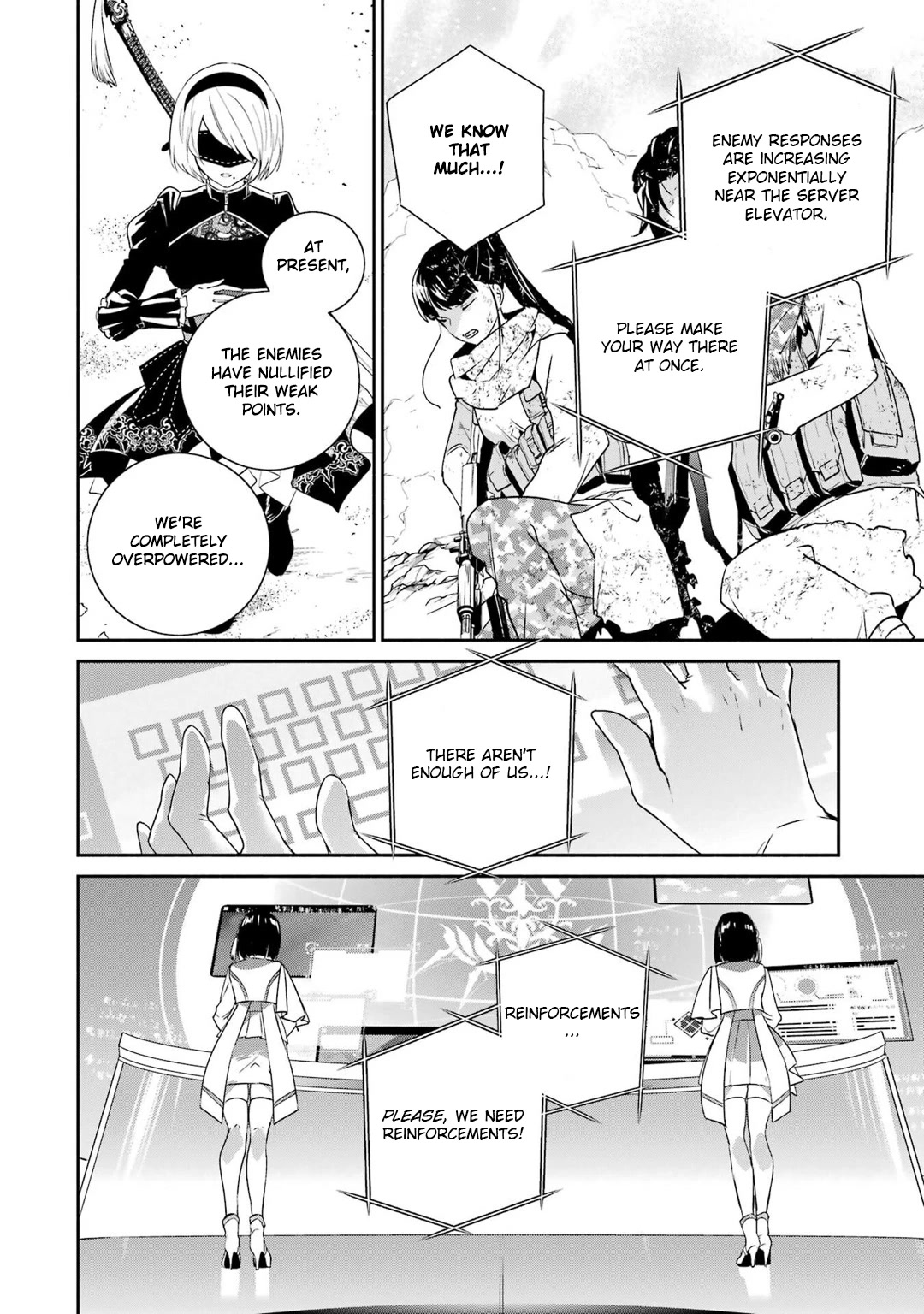 Nier Automata: Yorha Shinjuwan Kouka Sakusen Kiroku Chapter 8 #11