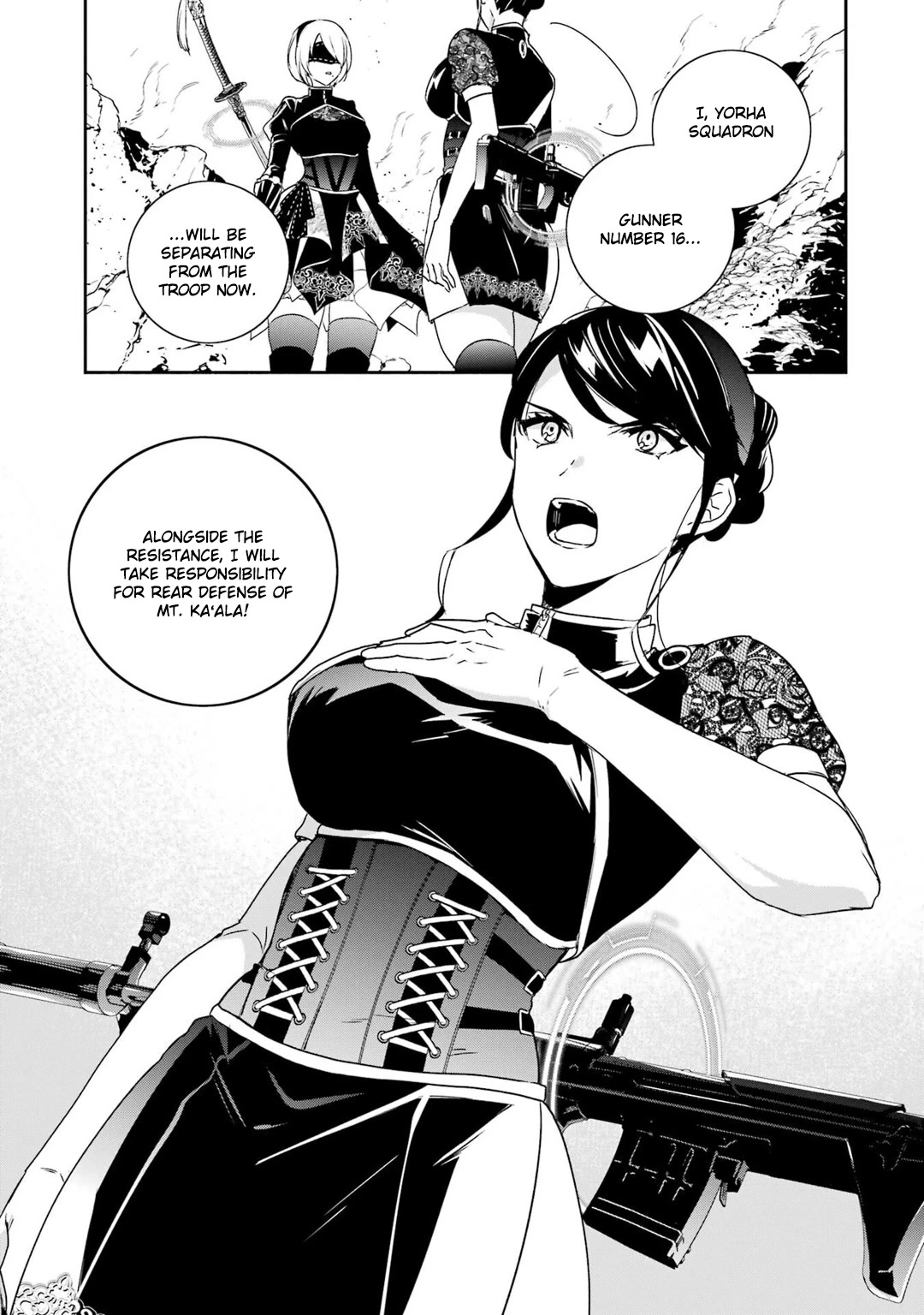 Nier Automata: Yorha Shinjuwan Kouka Sakusen Kiroku Chapter 8 #40