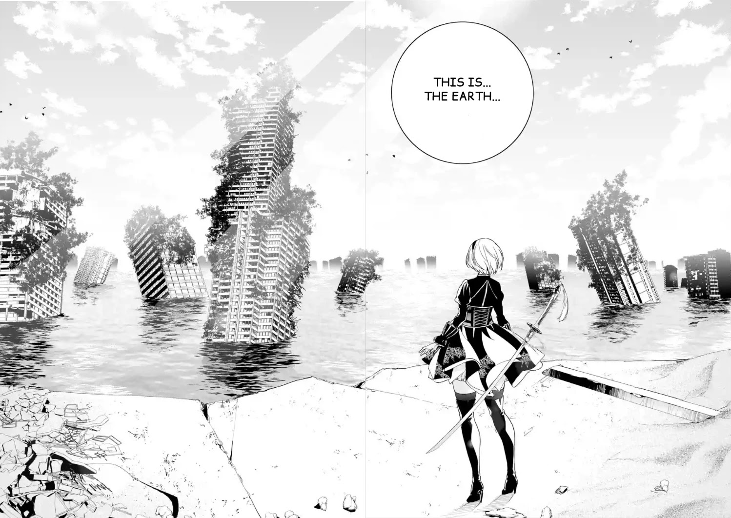 Nier Automata: Yorha Shinjuwan Kouka Sakusen Kiroku Chapter 1 #48