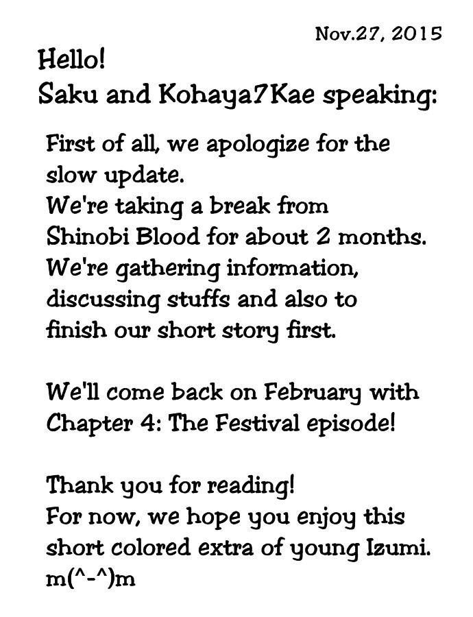 Shinobi Blood Chapter 3.5 #2