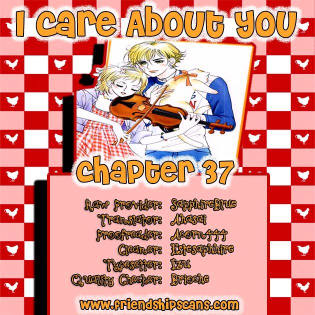 I Care About You Chapter 37 #1