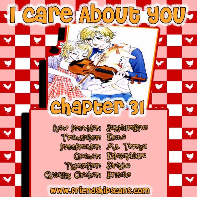 I Care About You Chapter 31 #1