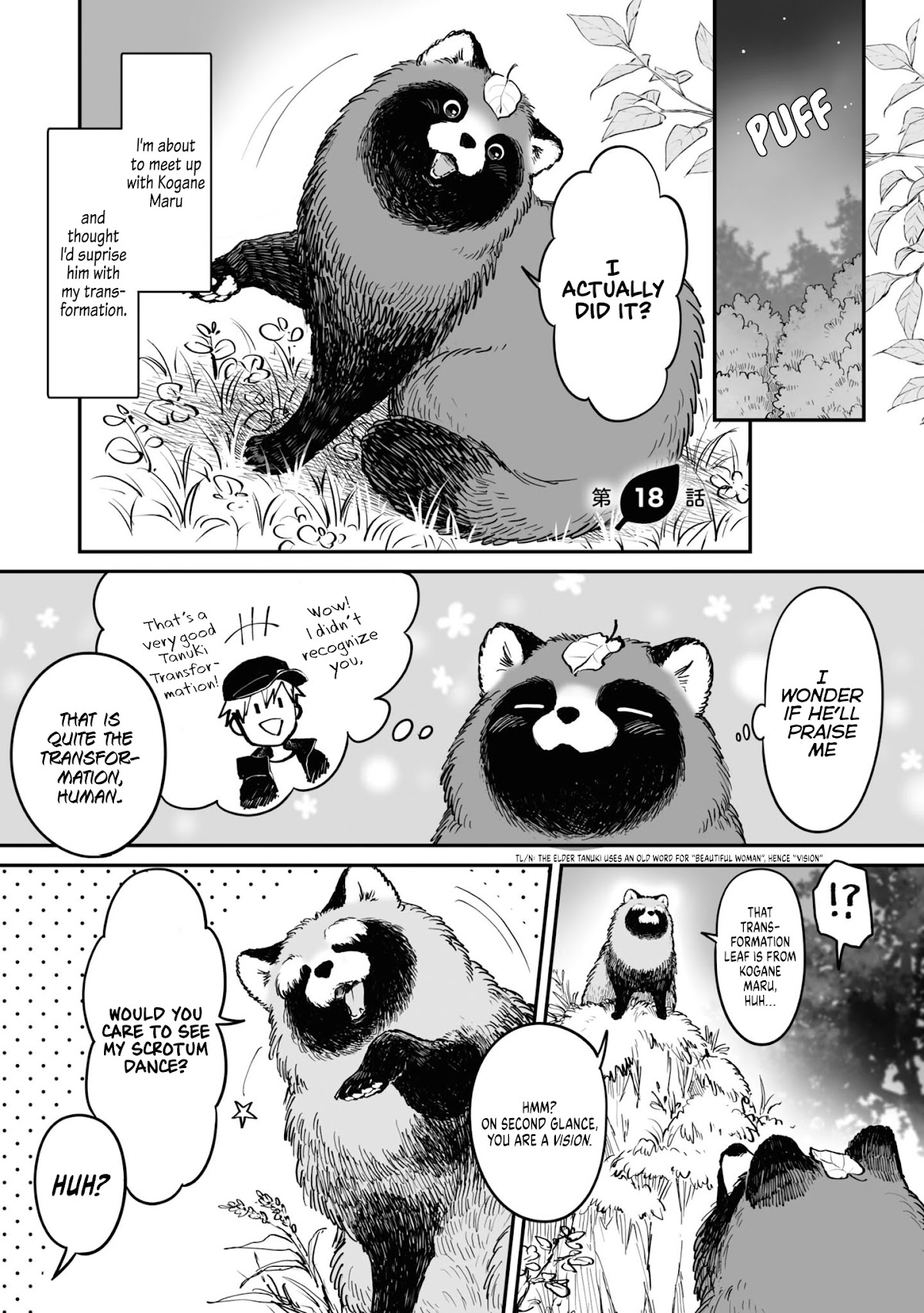 Tanuki Chapter 18 #1