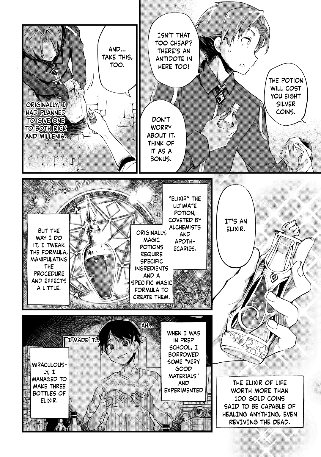 Ochikobore “1” Mahou Tsukai Wa, Kyou Mo Muishiki Ni Cheat Wo Tsukau Chapter 8 #17