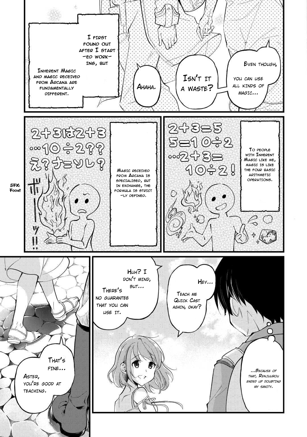 Ochikobore “1” Mahou Tsukai Wa, Kyou Mo Muishiki Ni Cheat Wo Tsukau Chapter 3 #16