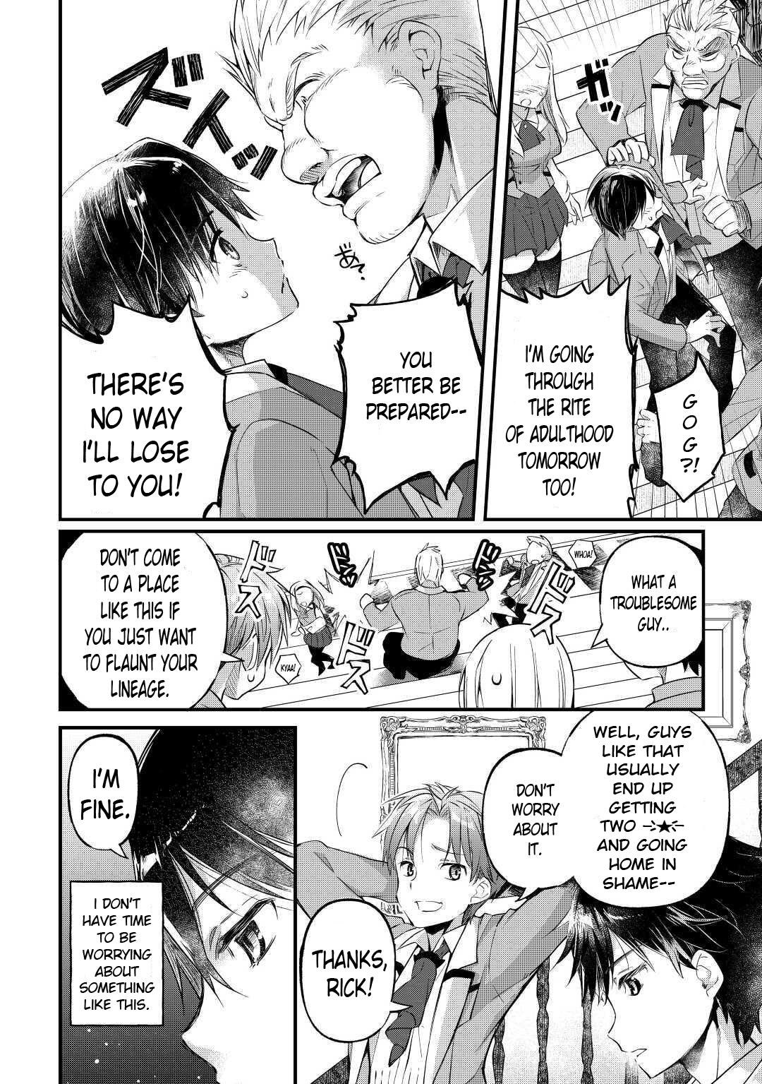 Ochikobore “1” Mahou Tsukai Wa, Kyou Mo Muishiki Ni Cheat Wo Tsukau Chapter 1 #13