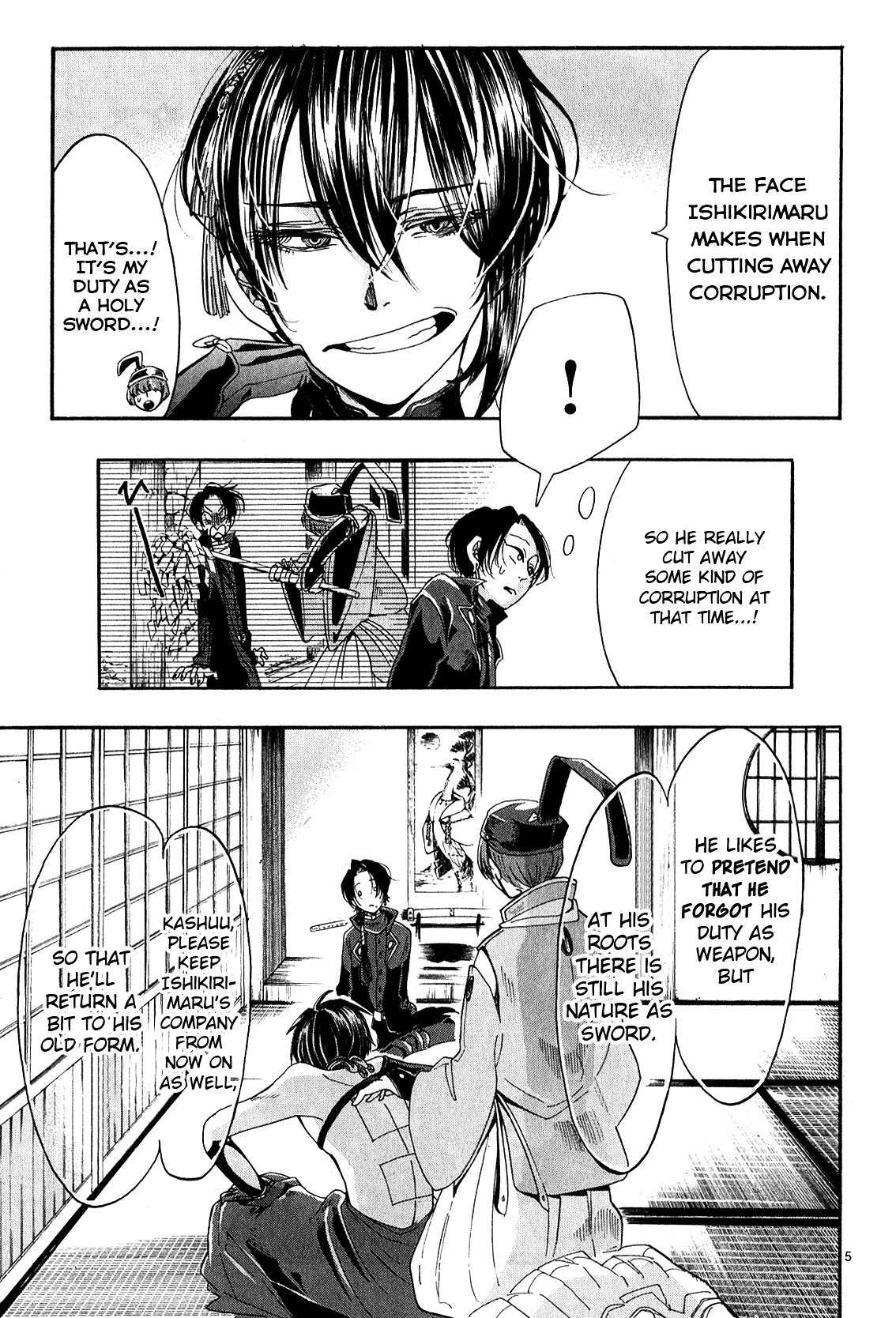 Touken Ranbu Anthology ~ Hibana Mae, Touken Danshi ~ Chapter 6 #5