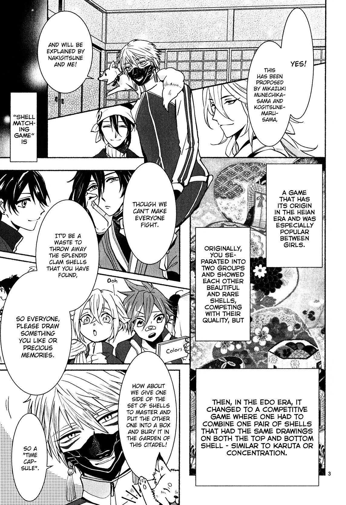 Touken Ranbu Anthology ~ Hibana Mae, Touken Danshi ~ Chapter 3 #3