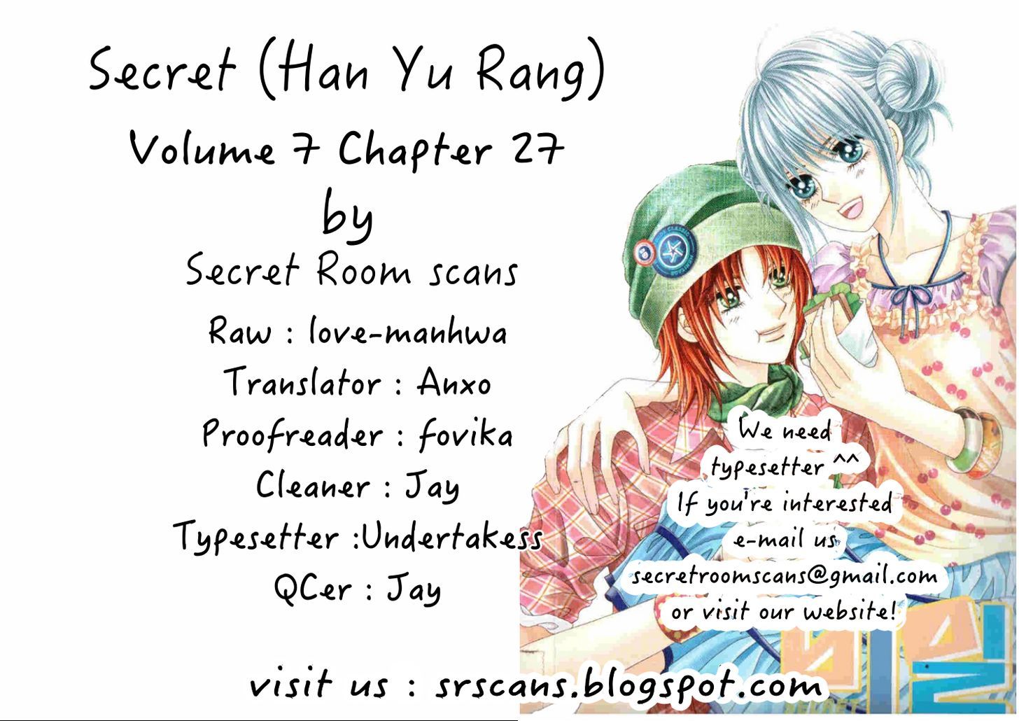 Secret (Han Yu-Rang) Chapter 27 #1