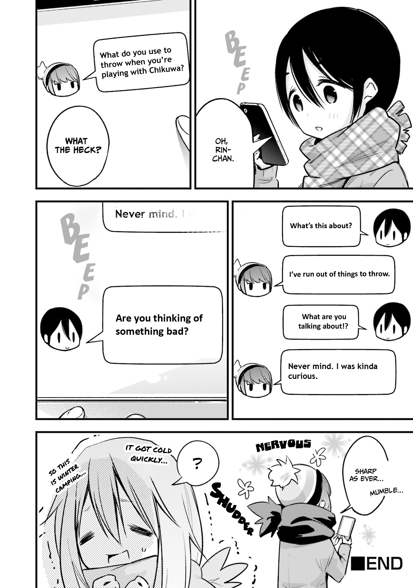 Yuru Camp △ Anthology Comic Chapter 12 #8