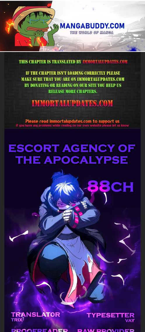 Escort Agency Of The Apocalypse Chapter 88 #1