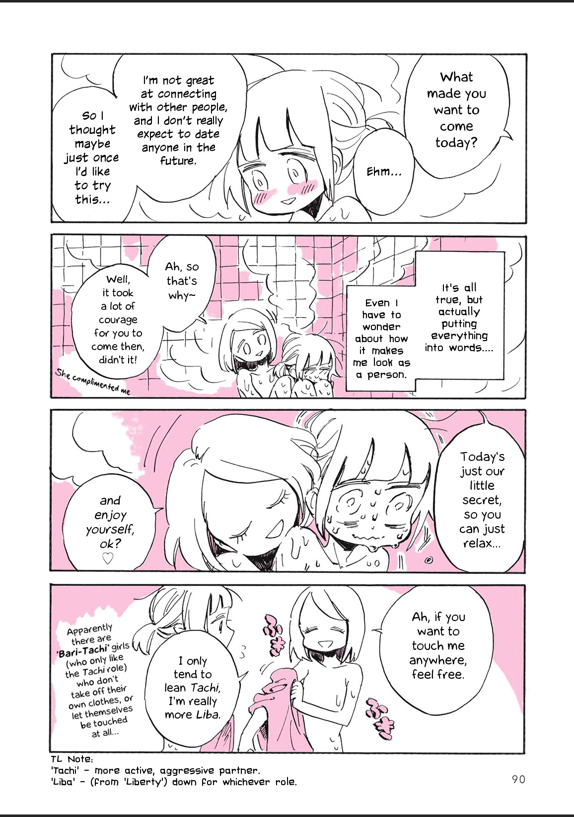 Sabishisugite Lesbian Fuzoku Ni Ikimashita Report Chapter 4 #12