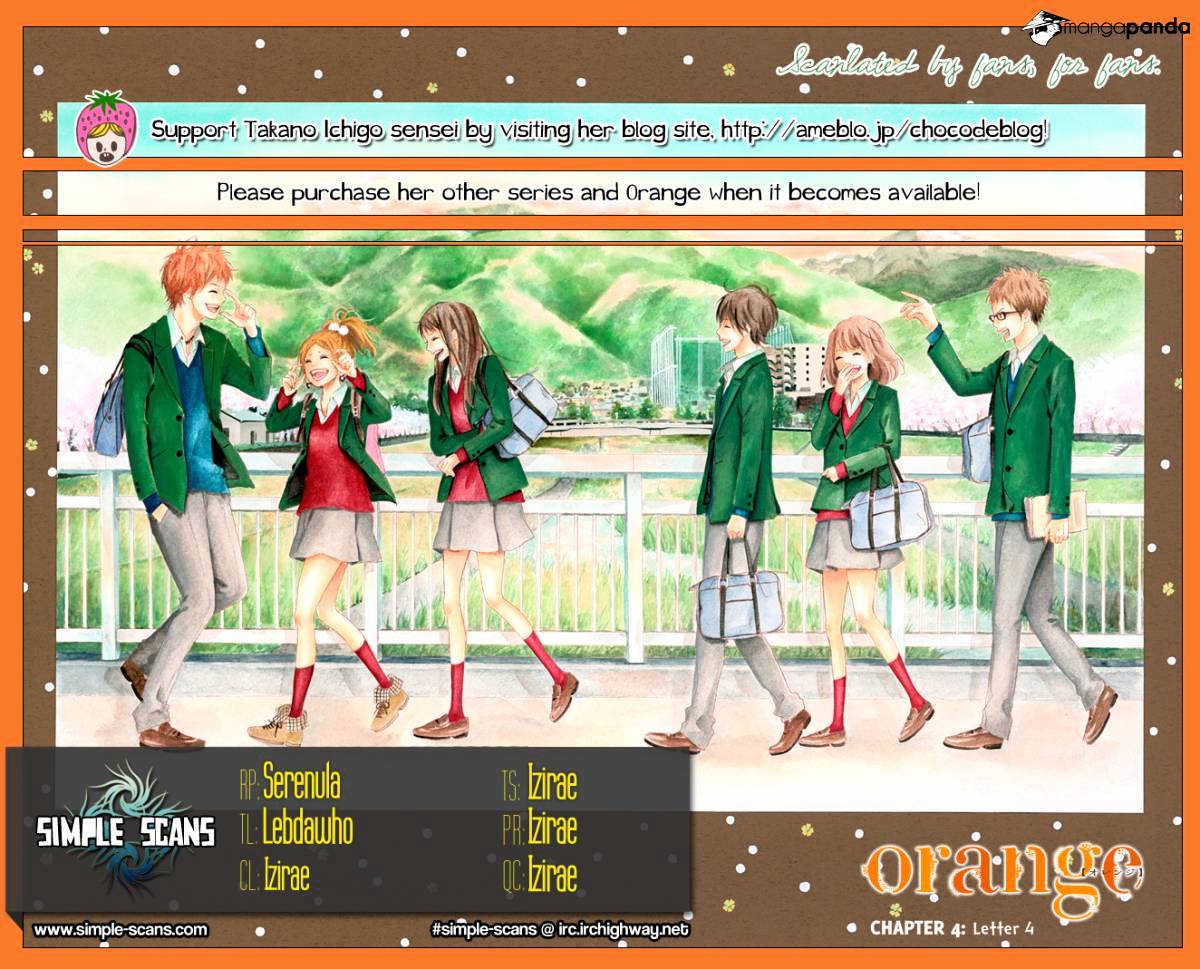 Orange (Takano Ichigo) Chapter 4 #1