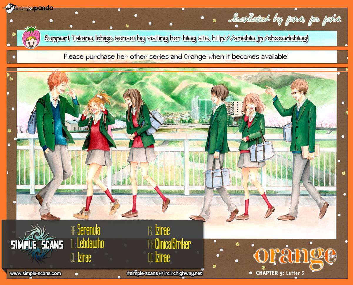 Orange (Takano Ichigo) Chapter 3 #45